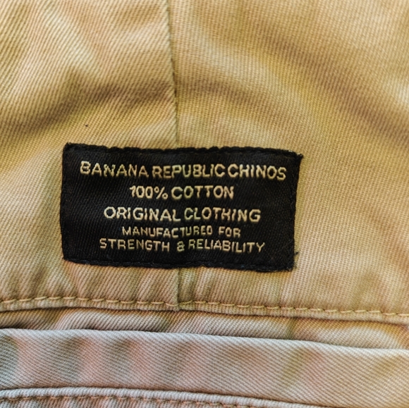 Banana Republic Relaxed Fit Dawson Khakis - Picture 5 of 7